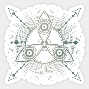 The key to the interdimensional portal Sticker